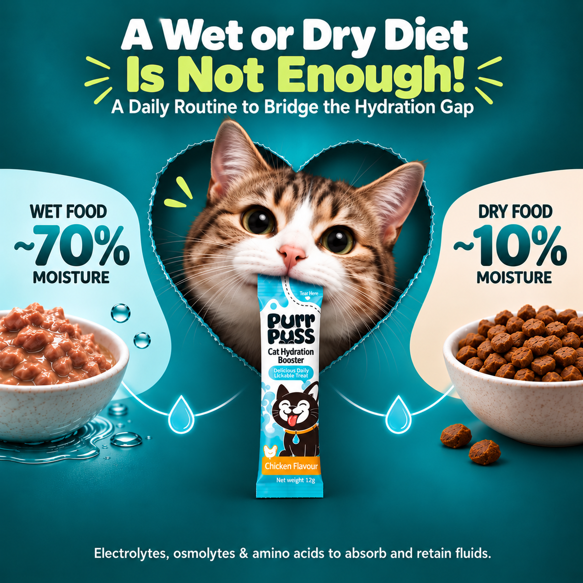 PurrPuss - Real Electrolytes Hydration Treat
